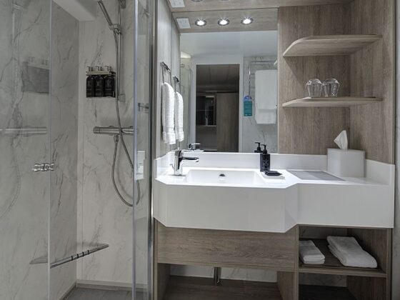 Temptation Caribbean Cruise 2022 - Interior Bathroom