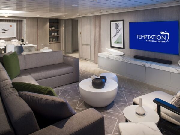 Temptation Caribbean Cruise 2022 - Suites & Staterooms
